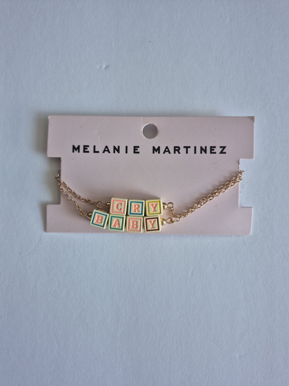 Pink "Cry Baby"  Bracelet Melanie Martinez